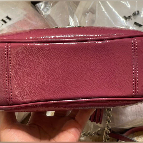 SALE 🎉 COACH Leather pink purse cross body. Final price ! - Picture 9 of 10